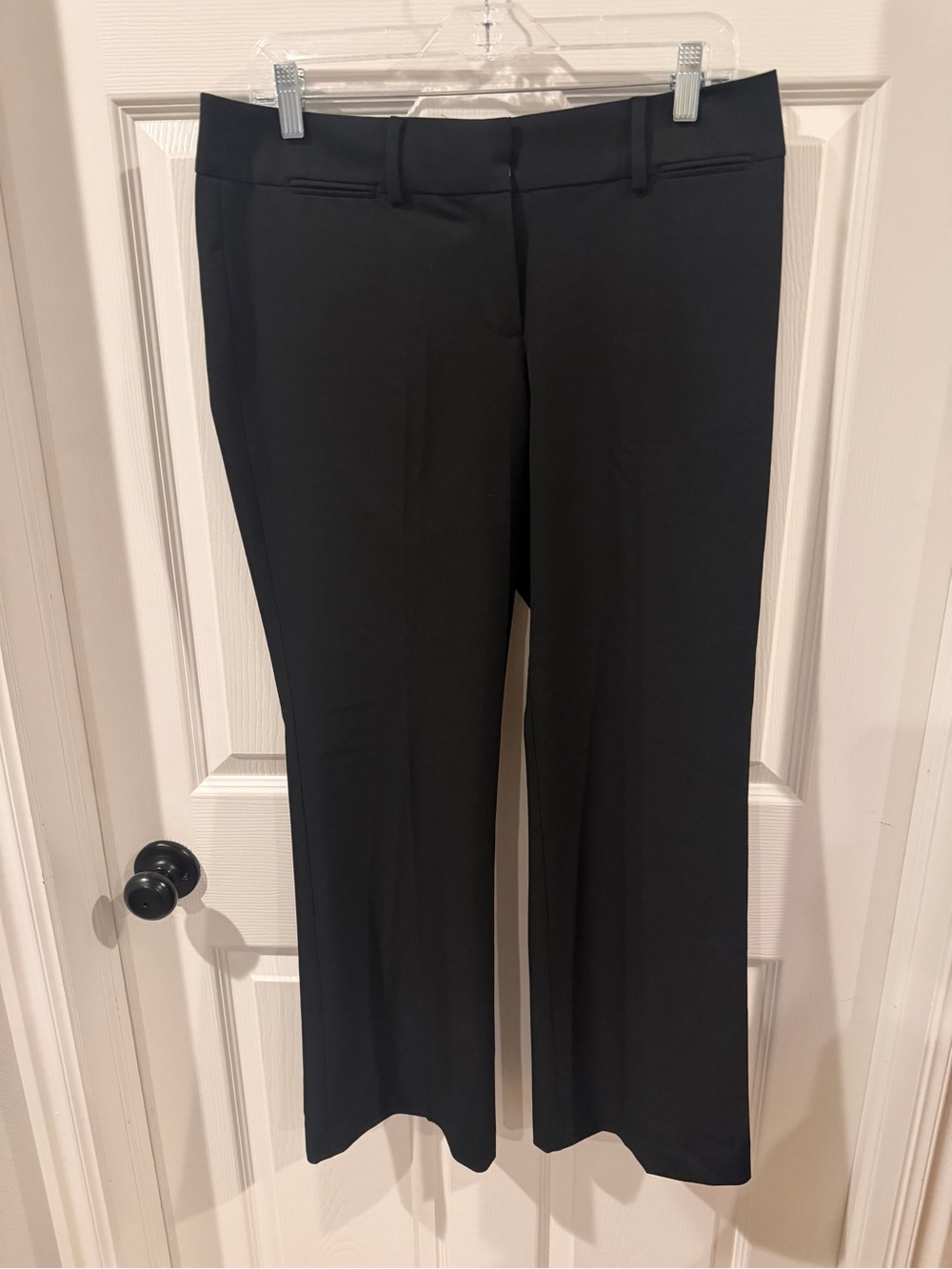 LOFT Black Wide Leg Dress Pants